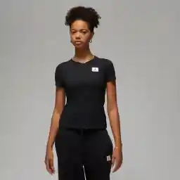 تی شرت زنانه آستین کوتاه جردن اسلیم