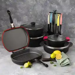 سرویس پخت و پز 19 پارچه تکنو مدل پروانه