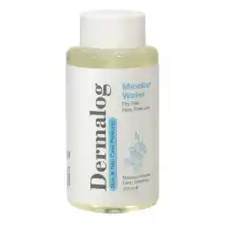 محلول پاک کننده آرایش صورت درمالوگ مدل Micellar حجم 250 میلی لیتر