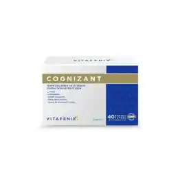 مکمل غذایی Vitafenix Cognizant Vegan حاوی فسفاتیدیل سرین و سیتیکولین 40 کپسول