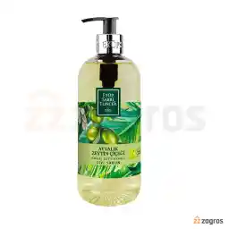 صابون مایع ارگانیک ایوب صبری با رایحه زیتون 500 میل