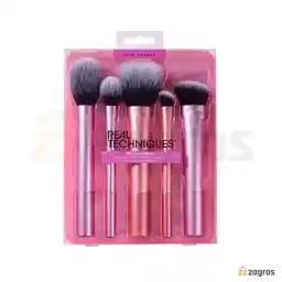 ست براش آرایش صورت ریل تکنیکس بسته 5 عددی