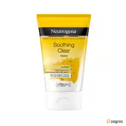 ماسک صورت زردچوبه نوتروژینا سری Soothing Clear مناسب پوست مختلط و مستعد آکنه 50 میل
