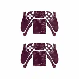 برچسب دسته بازی PS5 ماهوت مدل Red-Wildflower بسته دو عددی
