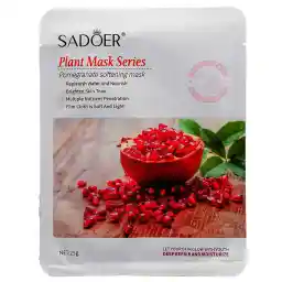 ماسک ورقه ای صورت سادور حاوی عصاره انار وزن 25 گرمی