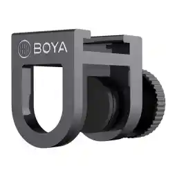 گیره اتصال میکروفون به موبایل بویا BOYA BY-C12 Cold Shoe Accessory Mount