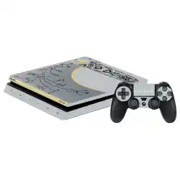 برچسب افقی پلی استیشن 4 اسلیم گراسیپا طرح G.O.D