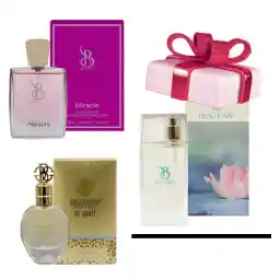 پک ادوپرفیوم جیبی زنانه برندینی مدل Roberto Cavalli gold / Miracle به همراه مدل L'Eau par به عنوان هدیه