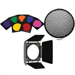 شیدر فومکس ˚Fomex Barndoors+Color Filter Set 7 Colors+Honeycomb 30