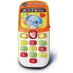 گوشی کودک وی تک - هدیه - اسباب بازی تعاملی - گوشی آموزشی کودکان - نارنجی