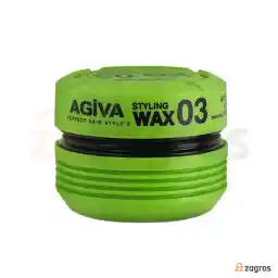 واکس مو آگیوا سبز مدل 03 Styling Wax حجم 175 میل