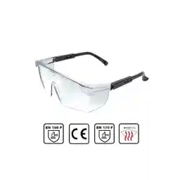 KKDSTOCK تجهیزات ایمنی کار 2 بسته شیشه های کار قابل تنظیم شیشه های محافظ محافظ شفاف