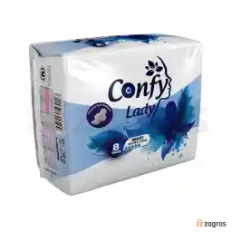 نوار بهداشتی کانفی لیدی مدل Maxi Extra Long بسته 8 عددی