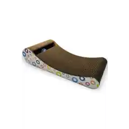 کارتن خاراندن گربه فله Herniks با گیاه گربه طبیعی و زنگ 44 سانتی متر Hr2023c