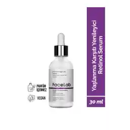 سرم بازسازی کننده رتینول ضد پیری فیس لاب 30 میلی لیتر - سرم بازسازی کننده رتینول این اسکوالن 0.2% 30 میلی لیتر