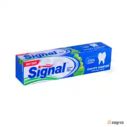 خمیر دندان ضد پوسیدگی سیگنال مدل Cavity Fighter با طعم سیب 100 میل
