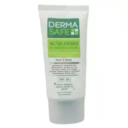 ژل مرطوب کننده SPF20 صورت و بدن درماسیف مناسب پوست چرب حجم 40 میل