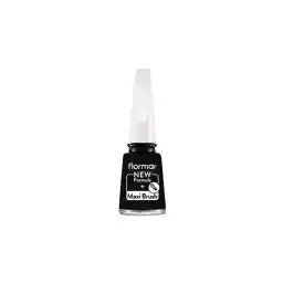 لاک ناخن فلورمار با رنگدانه بالا و براق لاک ناخن Fne-313 مینیمالیسم مشکی