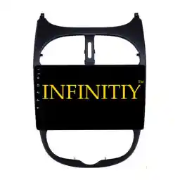 پخش کننده تصویری خودرو اینفینیتی مدل -A104 مناسب برای  پژو 206