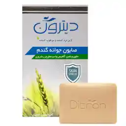 صابون دیترون حاوی 25% کرم مرطوب کننده و ویتامین E وزن 110 گرمی