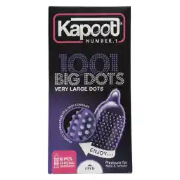 کاندوم کاپوت مدل Big Dots بسته ده عددی