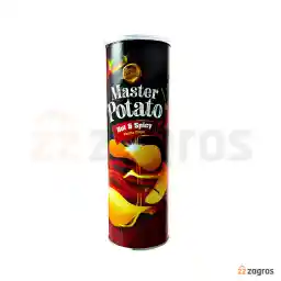 چیپس مستر پوتیتو با طعم تند و فلفلی وزن 160 گرم