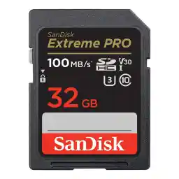 کارت حافظه سنديسک SanDisk 32GB Extreme PRO SDHC Card 100 MB/s UHS-I Class 10 U3 V30