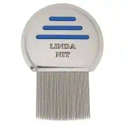 شانه ضد شپش لیندا نیت مدل تمام استیل پاک کننده تخم شپش