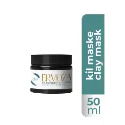 Ermoza Kozmetik High Impact - ضد جوش و آکنه - سفت کننده منافذ - ماسک خاک رس پاک کننده 50 میلی لیتر