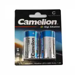 باتری سایز C دی جی آلکالاین کملیون Camelion LR14 Digi Alkaline Battery