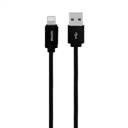 کابل USB به لایتنینگ یسیدو مدل CaT2 / مشکی
