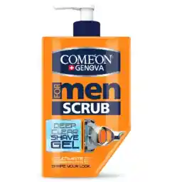 ژل اصلاح مردانه کامان مدل Scrub حجم 260 میل