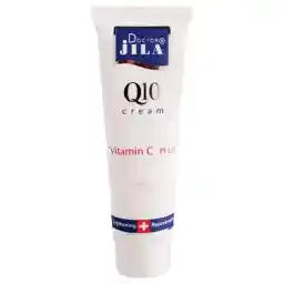 کرم جوان کننده و روشن کننده Q10 و ویتامین C دکتر ژیلا 50 گرم