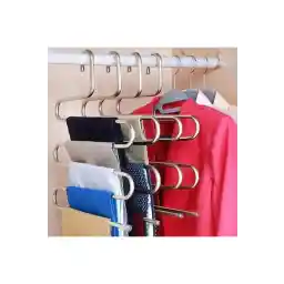 آویز لباس فلزی 5 محفظه Orvila - سازماندهی روسری روسری لباس