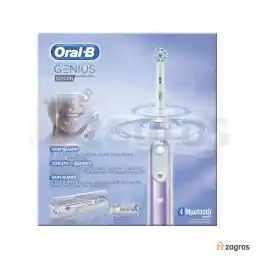 مسواک برقی هوشمند اورال بی مدل GENIUS 10000N رنگ بنفش ارکیده ای