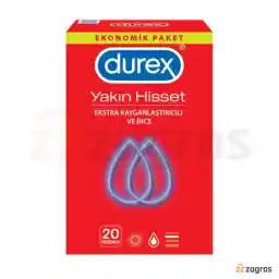کاندوم دورکس مدل Yakin Hisset بسته 20 عددی
