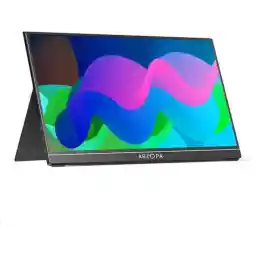 شاشة Arzopa المحمولة - A1S - شاشة USB-C المحمولة - 15.6 بوصة - متضمنة Smartcover