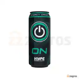 نوشیدنی انرژی زا هایپ مدل Power On حجم 500 میل