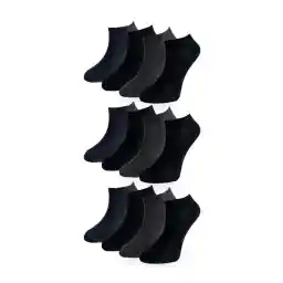 جوراب کشو جوراب کوتاه نخی بسته 12 تایی