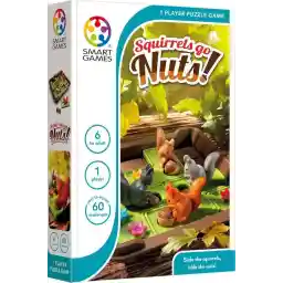 SmartGames - Squirrels Go Nuts! - 60 تکلیف - سنجاب های پازل فکری - پاییز در جنگل