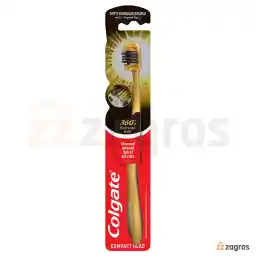 Colgate 360 ​​​​Kömür Altın yumuşak fırçalı diş fırçası