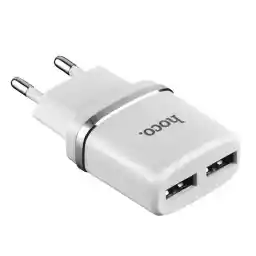 شارژر هوکو (Hoco C12 Smart dual USB charger (EU