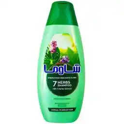 شامپو شاوما حاوی عصاره هفت گیاه حجم 400 میل