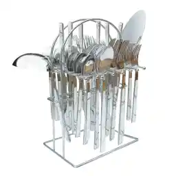 سرویس قاشق و چنگال 33 پارچه جی فی نی مدل 01