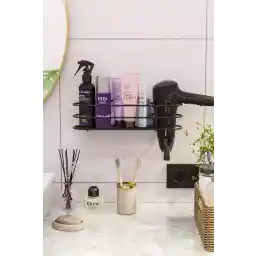 لوازم جانبی حمام بینو قفسه سازمان دهی کننده حمام چسب سشوار بادشکن قفسه سازمان دهنده