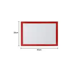 تشک رولینگ خمیر سیلیکونی پخت و پز و خمیر 30x40 قابل شستشو در فر