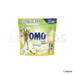 قرص ماشین لباسشویی امو مدل 2In1 با رایحه یاسمن و گل پنبه بسته 30 عددی