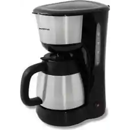 Inventum KZ618 - قهوه ساز - 1 لیتر - 8 فنجان - فیلتر 1x4 - قمقمه - قهوه فیلتر - مشکی/استیل ضد زنگ