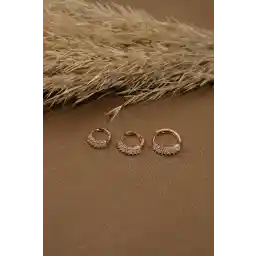 گوشواره فاکتور استیل جنی دافنه بدون ضمانت رنگ پریدگی