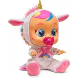 Cry Babies Dreamy Unicorn - عروسکی که اشک واقعی می ریزد - شامل. باتری ها